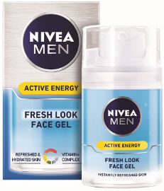 NIVEA ACTIVE ENERGY ג'ל לחות אנרגטי לגבר