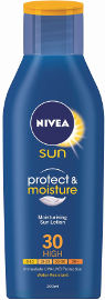 NIVEA SUN פרוטקט&מויסט תחליב הגנה 30 SPF