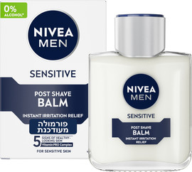 NIVEA תחליב לחות לאחר גילוח סנסטיב