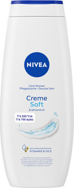 NIVEA תחליב רחצה וטיפוח סופט עם שמן שקדים