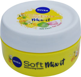 NIVEA סופט MIX קרם לחות בניחוח אקזוטי שמח