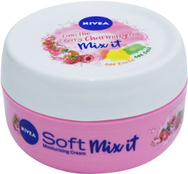 NIVEA סופט MIX קרם לחות בניחוח פירות יער