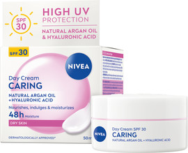NIVEA CARING קרם יום מטפח לעור יבש