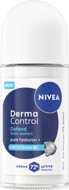 NIVEA דאודורנט רול און דרמה קונטרול לאשה