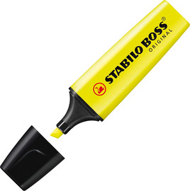 Stabilo מרקר טוש הדגשה בצבע צהוב