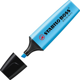 Stabilo מרקר טוש הדגשה בצבע כחול