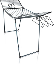 LEIFHEIT מתקן ייבוש כביסה Pegasus 200 Black  81695  מבית Leifheit גרמניה