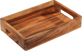 Zassenhaus מגש ידיות 22*33 ס"מ עץ שיטה serving tray acacia