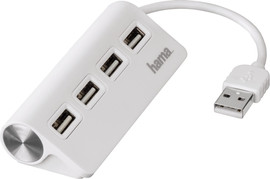 Hama מפצל USB ל 4 חיבורים דגם 12178