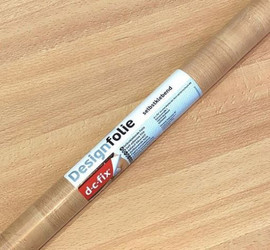 D-C-FIX די.סי.פיקס דמוי עץ אשור 67.5 ס"מ רוחב 15 מטר אורך