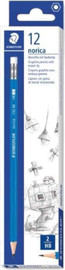 Staedtler עפרון נוריקה עם מחק 18 יח