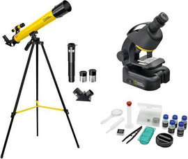 National Geographic סט מיקרוסקופ וטלסקופ - National Geographic