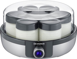 Severin מכשיר ביתי להכנת כל סוגי היוגורט כולל 7 צנצנות זכוכית ותכניות אוטומטיות Severin סברין JG-3521