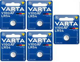 VARTA 5 סוללות VARTA V10GA LR54