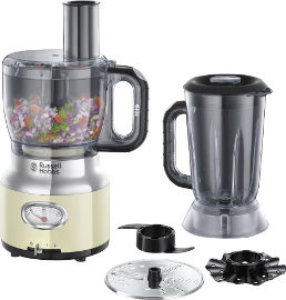 RUSSELL HOBBS מעבד מזון רטרו דגם 25182-56 צבע קרם