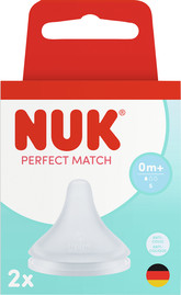 נוק פטמות לבקבוק הזנה S - Perfect Match