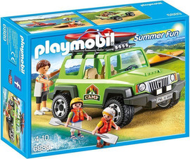 פליימוביל פליימוביל רכב שטח וקייאק 6889 - Playmobil