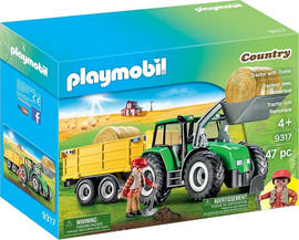 פליימוביל פליימוביל טרקטור נגרר 9317 - Playmobil