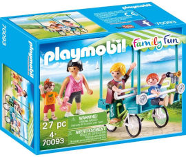 פליימוביל אופניים 4 גלגלים משפחתי 70093
