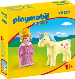 פליימוביל פליימוביל נסיכה וחד קרן לגיל הרך 1,2,3 70127 - Playmobil