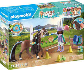 playmobil זירת קפיצות עם זואי ובלייז Playmobil 71355