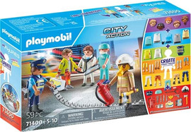 פליימוביל פליימוביל 71400 דמויות להרכבה צוות הצלה