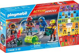 playmobil הדמויות שלי: אש הצלה Playmobil 71468