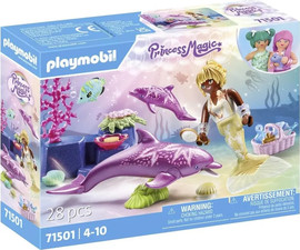 playmobil פליימוביל בת ים עם דולפינים 71501 - Playmobil