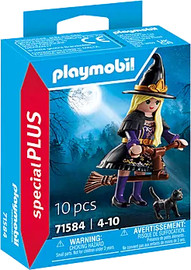 פליימוביל פליימוביל מכשפה עם חתול 71584 Playmobil