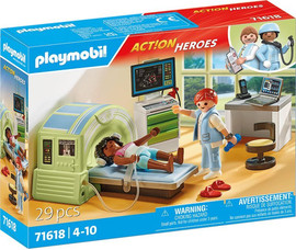 playmobil רופא ילדים עם דובי Playmobil 71618