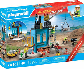 playmobil פליימוביל אתר בנייה 71650 - Playmobil