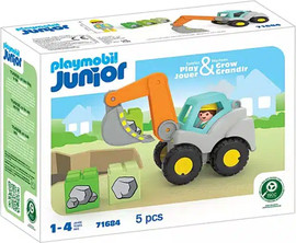 פליימוביל פליימוביל ג'וניור מחפר חפירה 71684 Playmobil