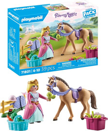 playmobil פליימוביל חבילת נסיכה עם סוס 71801 - Playmobil