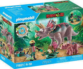 playmobil משפחת טריצרטופס Playmobil 71821