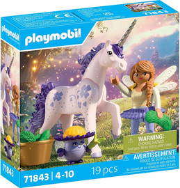 playmobil לבנדר בר מזל חד קרן אספנות עם פיה Playmobil 71843