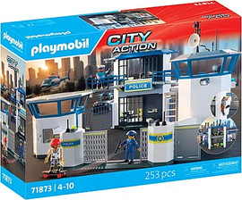 playmobil פליימוביל מרכז פיקוד משטרתי 71873 - Playmobil