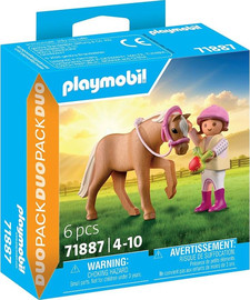 playmobil ילדה עם פוני Playmobil 71887