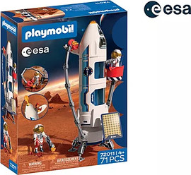 playmobil פליימוביל טיל מחקר מאדים 72011 - Playmobil