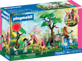 playmobil פיל עם שומר גן חיות Playmobil 72067