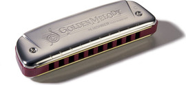 HOHNER מפוחית הונר 542/20D GOLDEN MELODY D