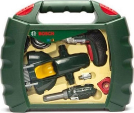 BOSCH מזוודת הרכבה מכונית מרוץ (Grand Prix) מבית בוש (Bosch) עם מברגת Ixolino!