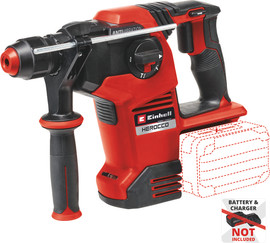 EINHELL פטישון בראשלס עוצמתי נטען (גוף 36V
