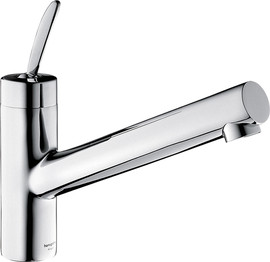 AXOR ברז מטבח אקסור סטארק עם ידית נוצה AXOR Starck Classic Single Lever Kitchen Mixer DN15