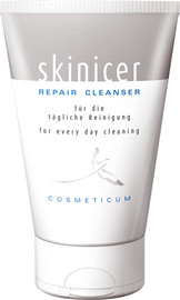 Skinicer ג'ל טיפולי לניקוי יסודי ועדין ולשיקום עור הפנים תכשיר מתקדם תוכנן במיוחד לשימוש יום-יומי עבור עור בעייתי, מגורה ורגיש במיוחד.מתאים לטיפול באקנה המבוסס על תמצית המיקרו־אצות הפטנטית Spiralin® Repair Cleanser