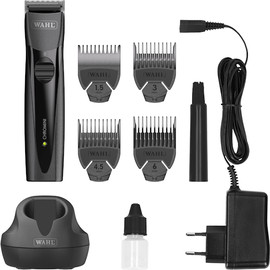 WAHL מכונת תספורת נטענת כולל אביזרים Wahl וול Chromini 1591-0466