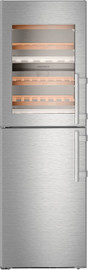 LIEBHERR מקרר יין משולב מקפיא NOFROST מבית LIEBHERR ליבהר דגם SWTNES 4285