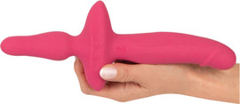 SOFTBERRY ויברטור דו־צדדי 2 ב־1 עם פלאג אנאלי רוטט – 20 מצבי רטט Couples