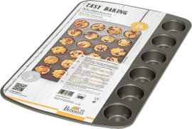 BIRKMANN תבנית מיני מאפינס 24 שקעים Easy baking