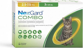 NexGard Combo נקסגארד קומבו לחתול | 2.5 - 7.5 ק"ג
