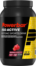 PowerBar Iso Active אבקה להכנת משקה איזוטוני בטעם פטל רימונים